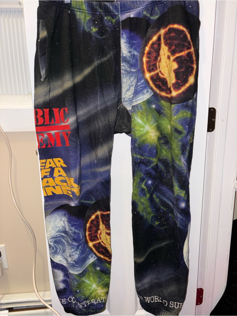 Supreme x UNDERCOVER Public Enemy Sweatpant Multi SS18 XL